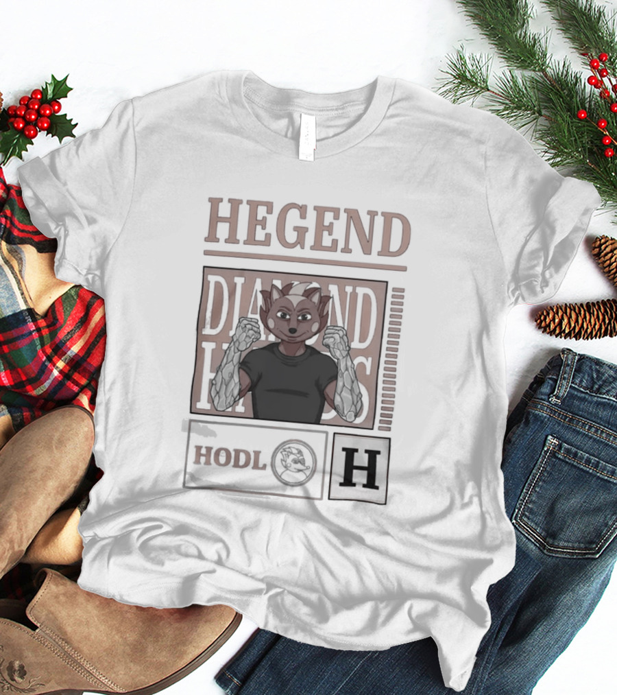 Hegend Diamond Hands Hodl H T-Shirt
