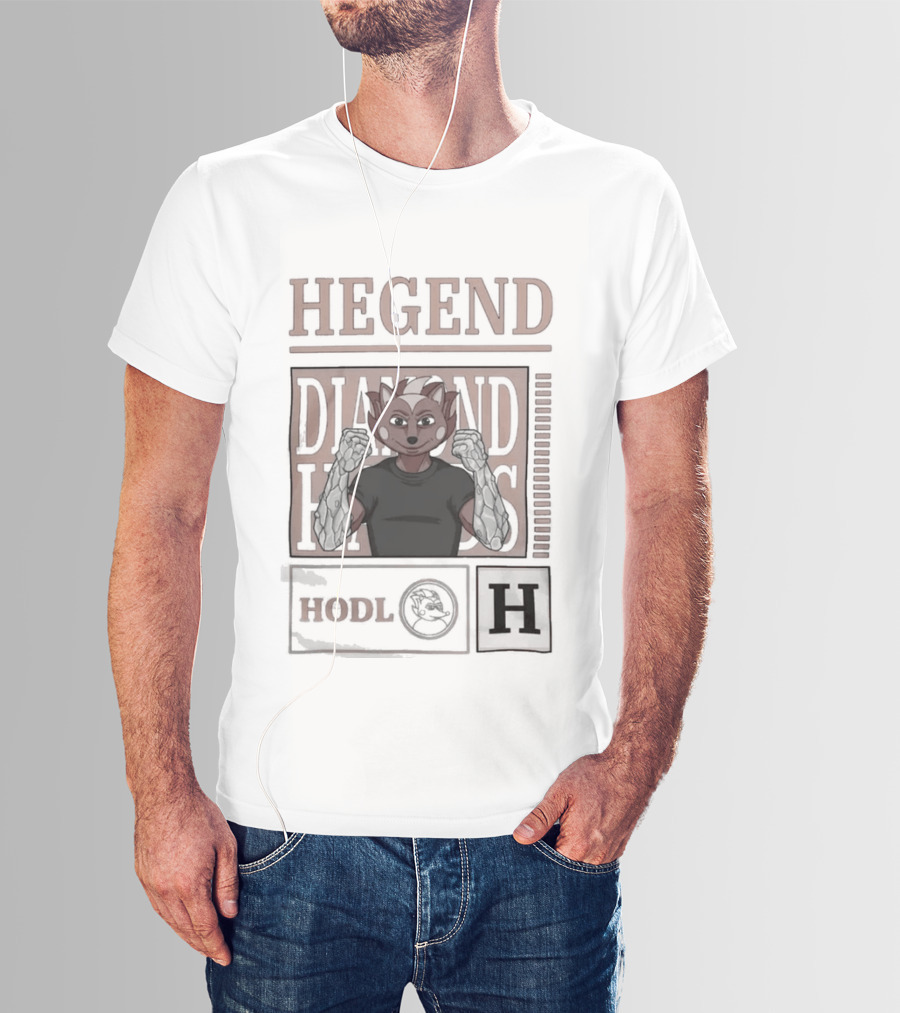 Hegend Diamond Hands Hodl H T-Shirt