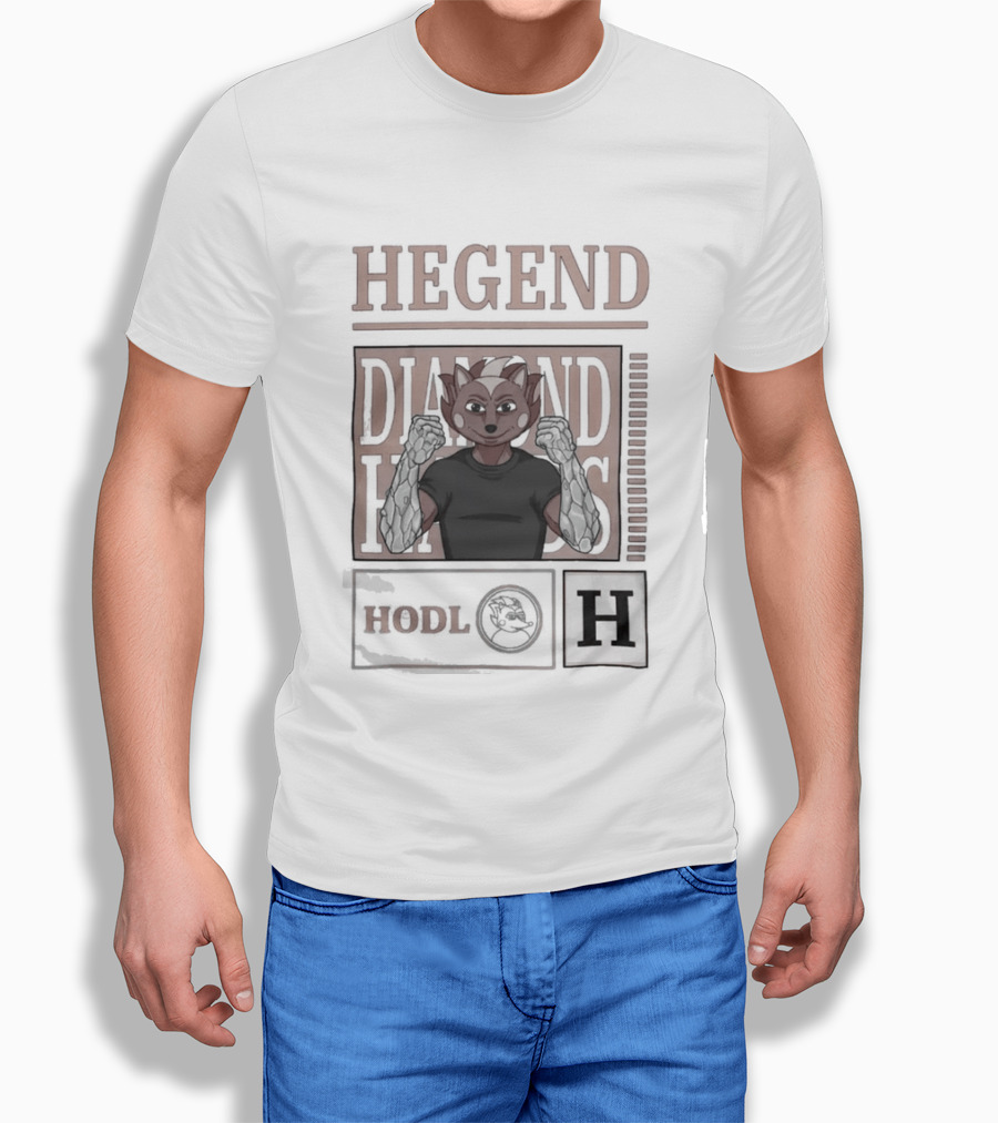 Hegend Diamond Hands Hodl H T-Shirt