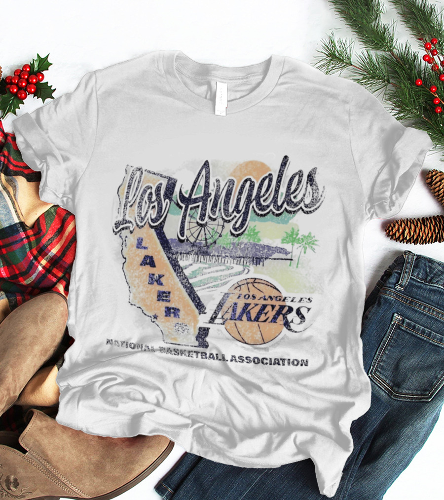 Los Angeles Lakers 2026 National Basketball Association Franklin T-Shirt