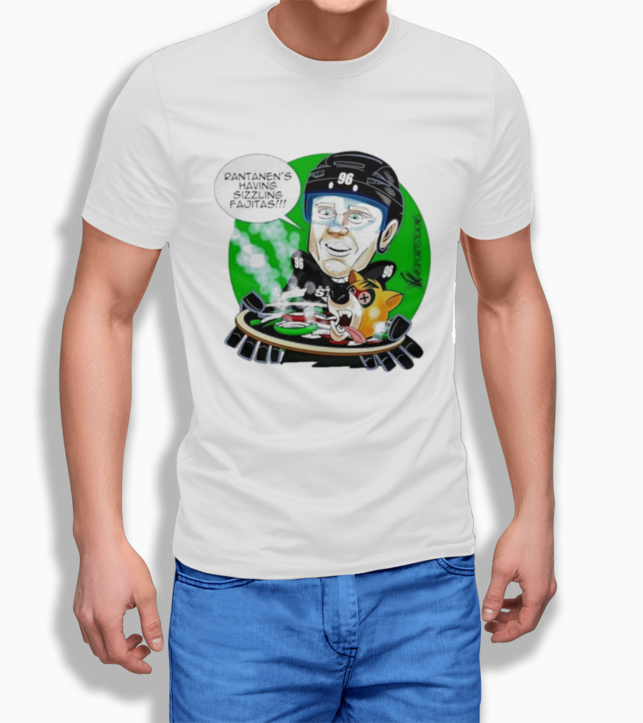 Rantanen's Having Sizzling Fajitas Sports Toons 96 T-Shirt