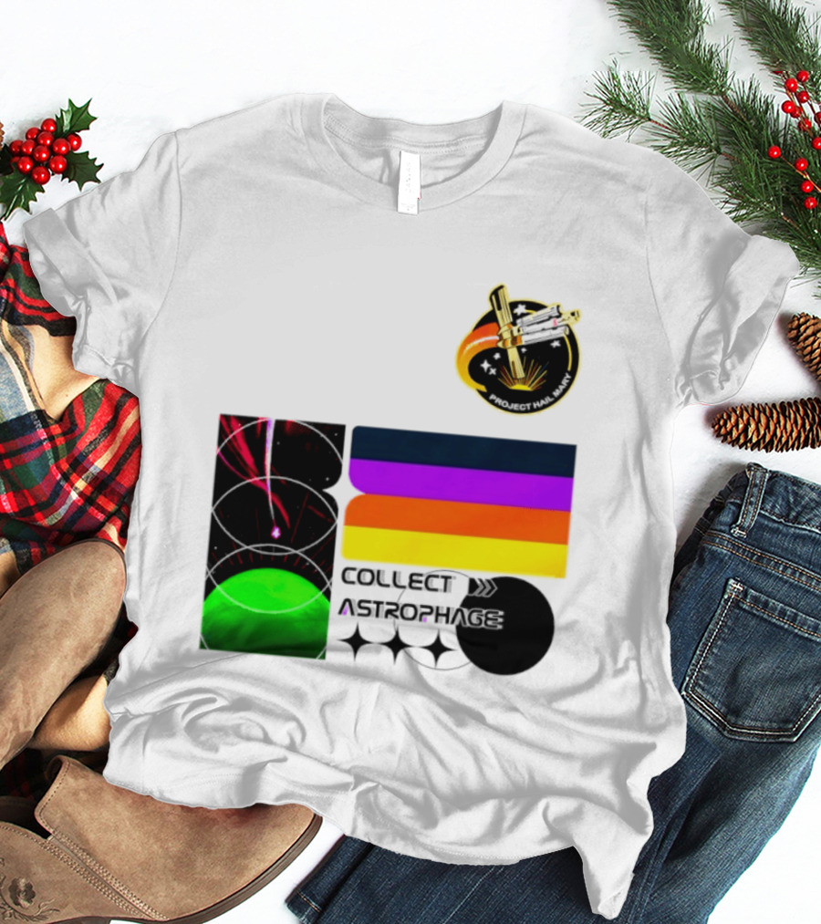 Project Hail Mary Collect Astrophage Science Fiction Spacecraft T-Shirt