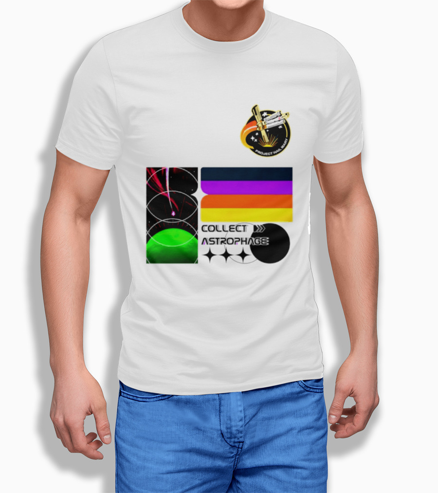 Project Hail Mary Collect Astrophage Science Fiction Spacecraft T-Shirt