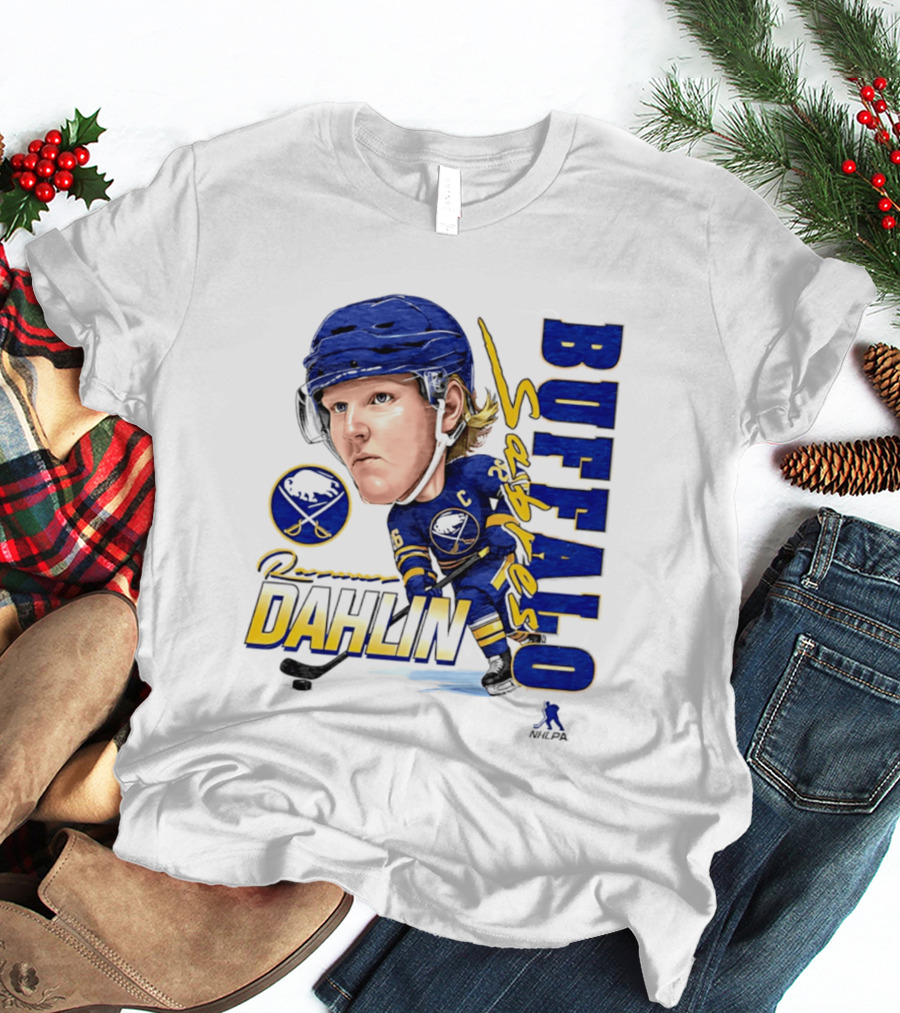 Rasmus Dahlin Captain Buffalo Sabres NHLPA Caricature T-Shirt