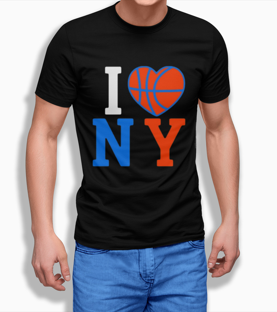 New York Knicks I Heart NY Basketball T-Shirt