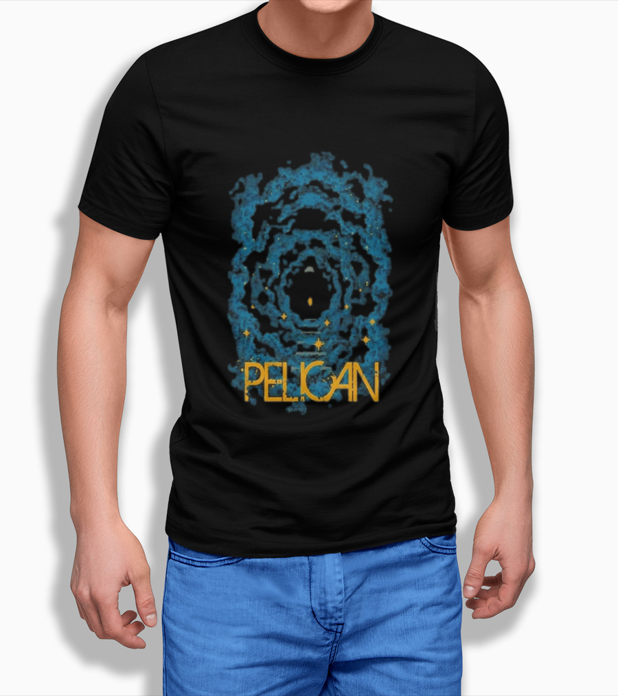 Pelican May 15 2026 Doomroosje Nijmegen Netherlands Blue Abstract T-Shirt