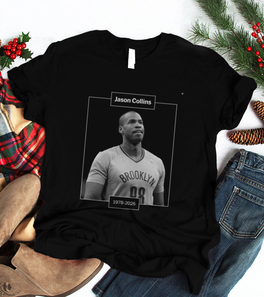 Jason Collins 1978 2026 Brooklyn Basketball T-Shirt