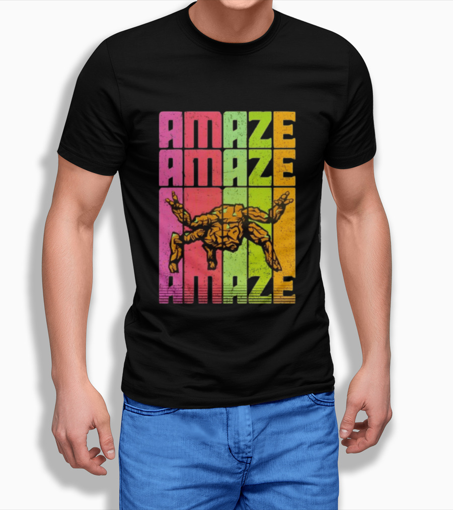 Rocky Project Hail Mary Amaze Amaze Amaze Colorful Alien T-Shirt