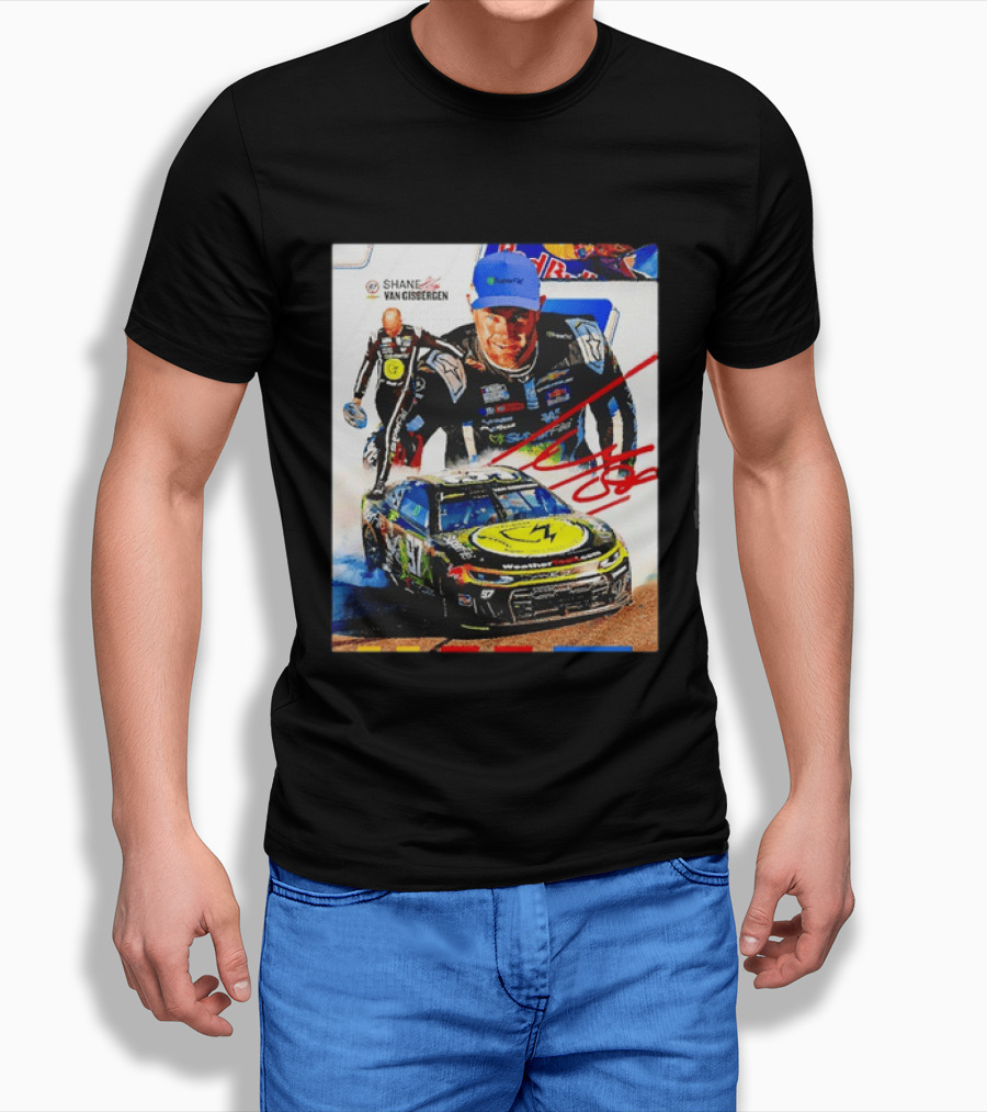 Shane Van Gisbergen NASCAR Red Bull New Zealander Racing Driver #97 T-Shirt