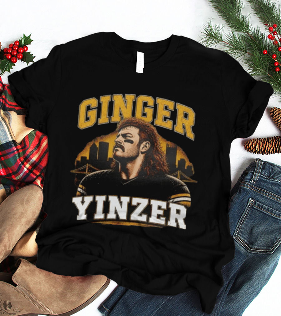 Ginger Yinzer Gennings Dunker Pittsburgh Steelers Football 2026 T-Shirt