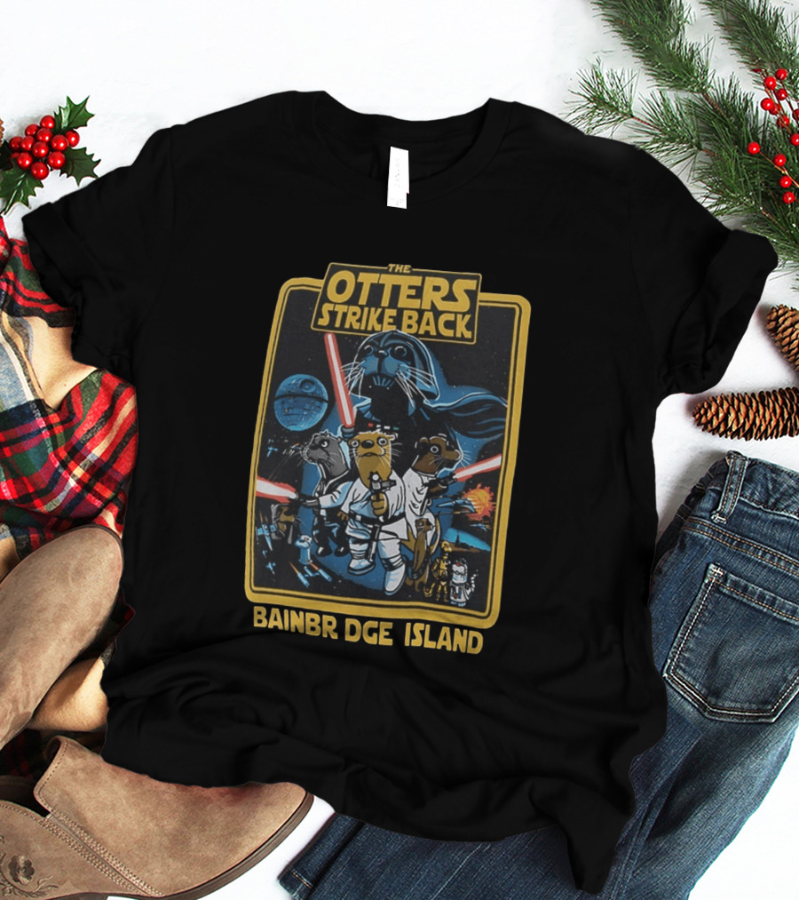 The Otters Strike Back Bainbridge Island Star Wars T-Shirt