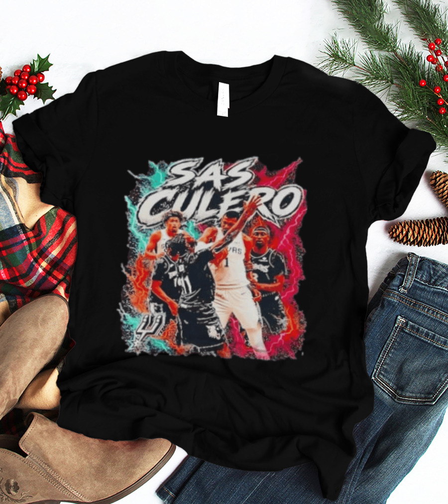 SAS Culero Spurs Flagrant Foul Elbow Action T-Shirt