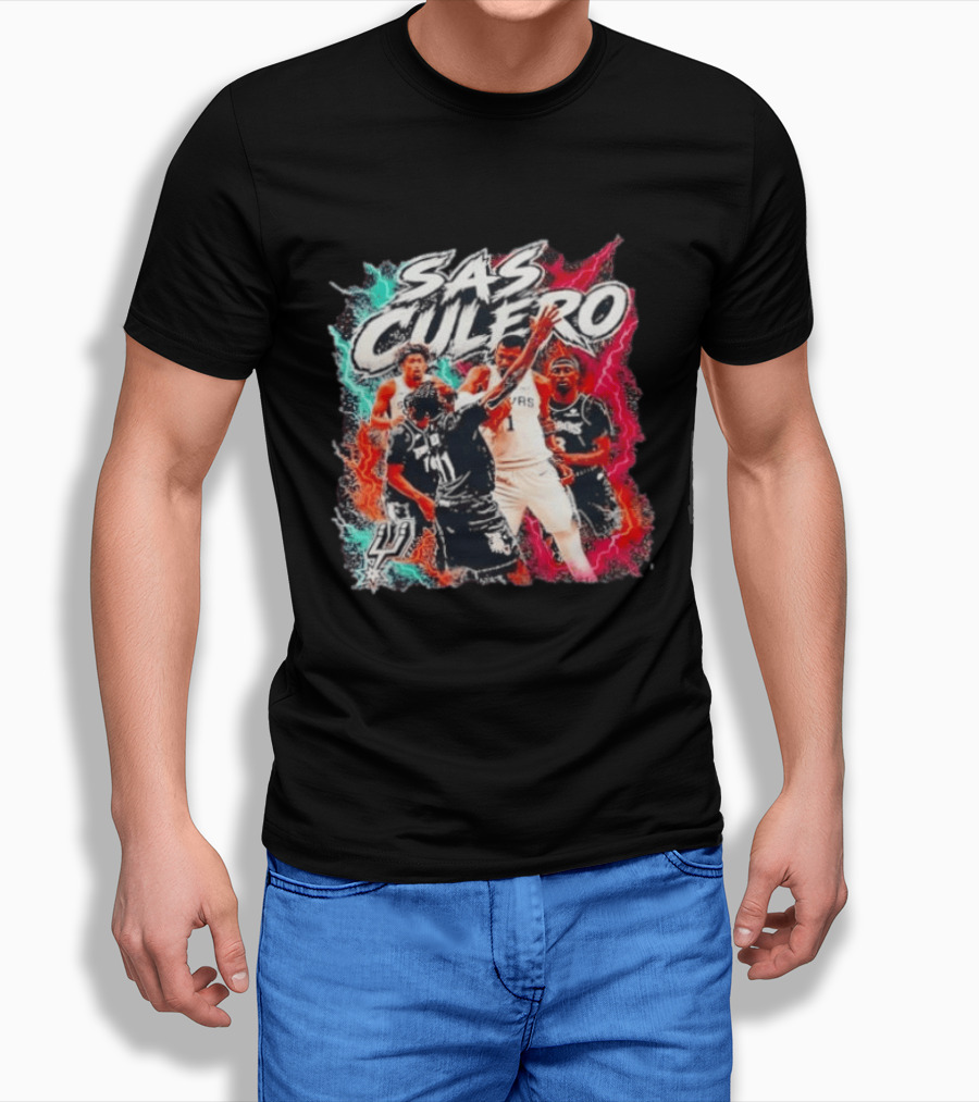 SAS Culero Spurs Flagrant Foul Elbow Action T-Shirt