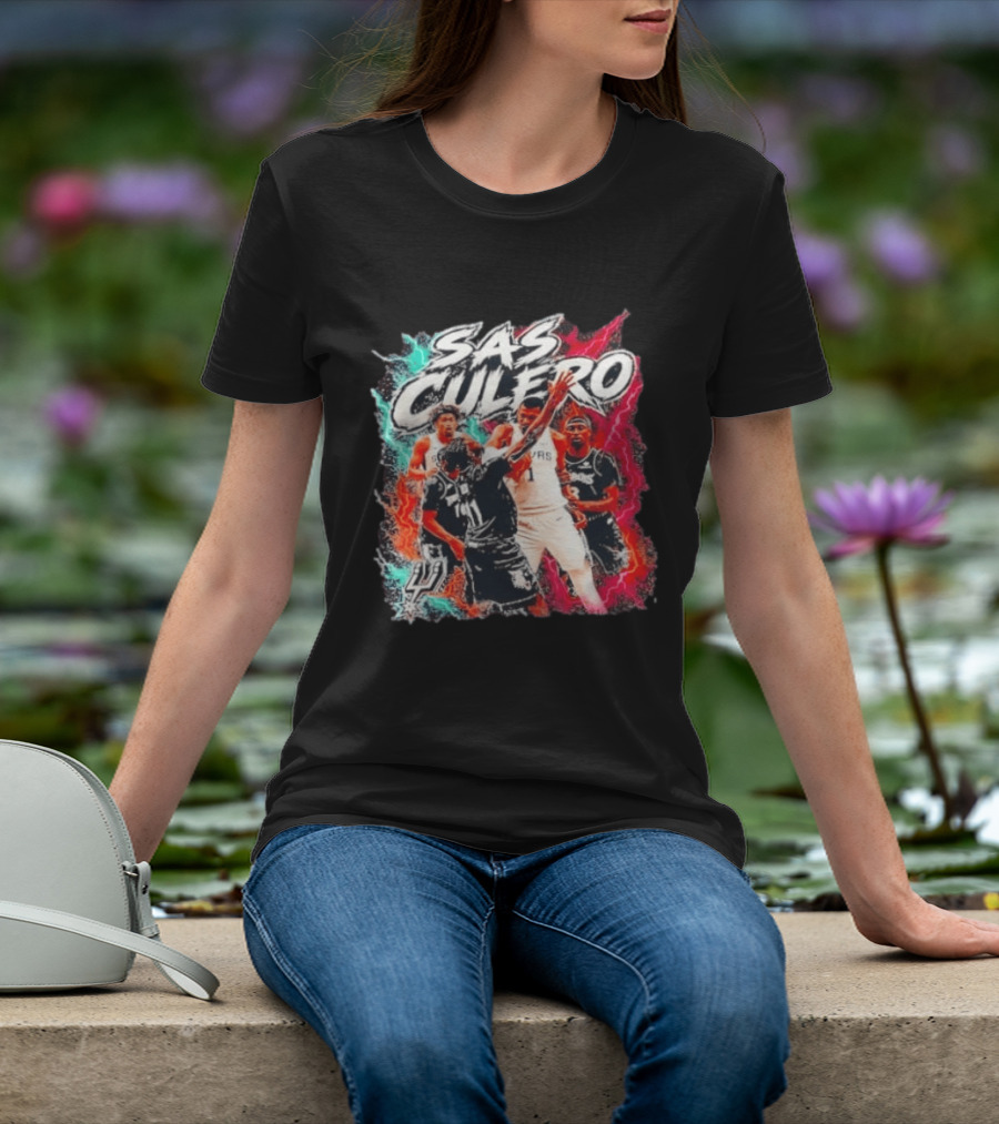 SAS Culero Spurs Flagrant Foul Elbow Action T-Shirt