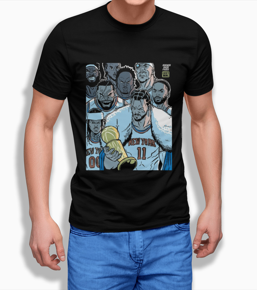 New York Knicks Invincible Champions NBA Basketball Team T-Shirt