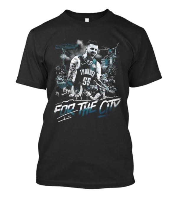 Isaiah Hartenstein For The City Oklahoma City Thunder NBA Basketball 2026 T-Shirt