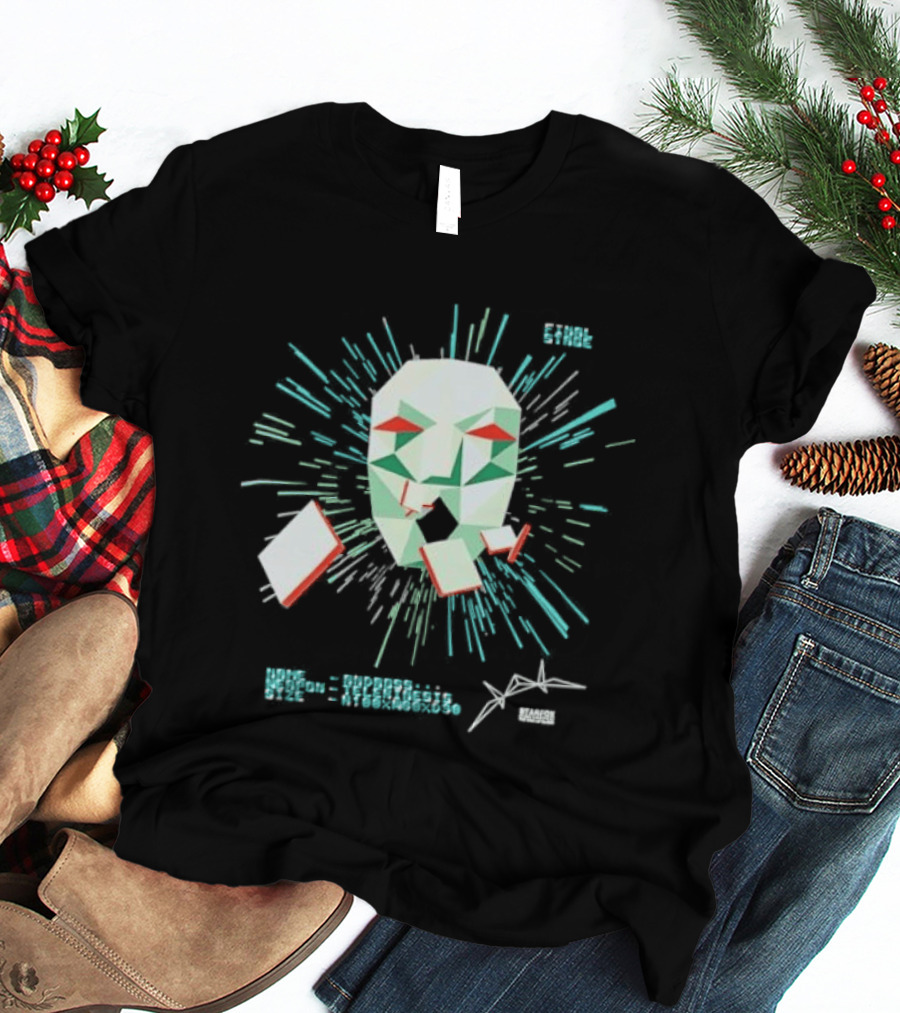 Andross Star Fox Final Stage 64 3D Boss Battle Polygonal Villain Mask T-Shirt