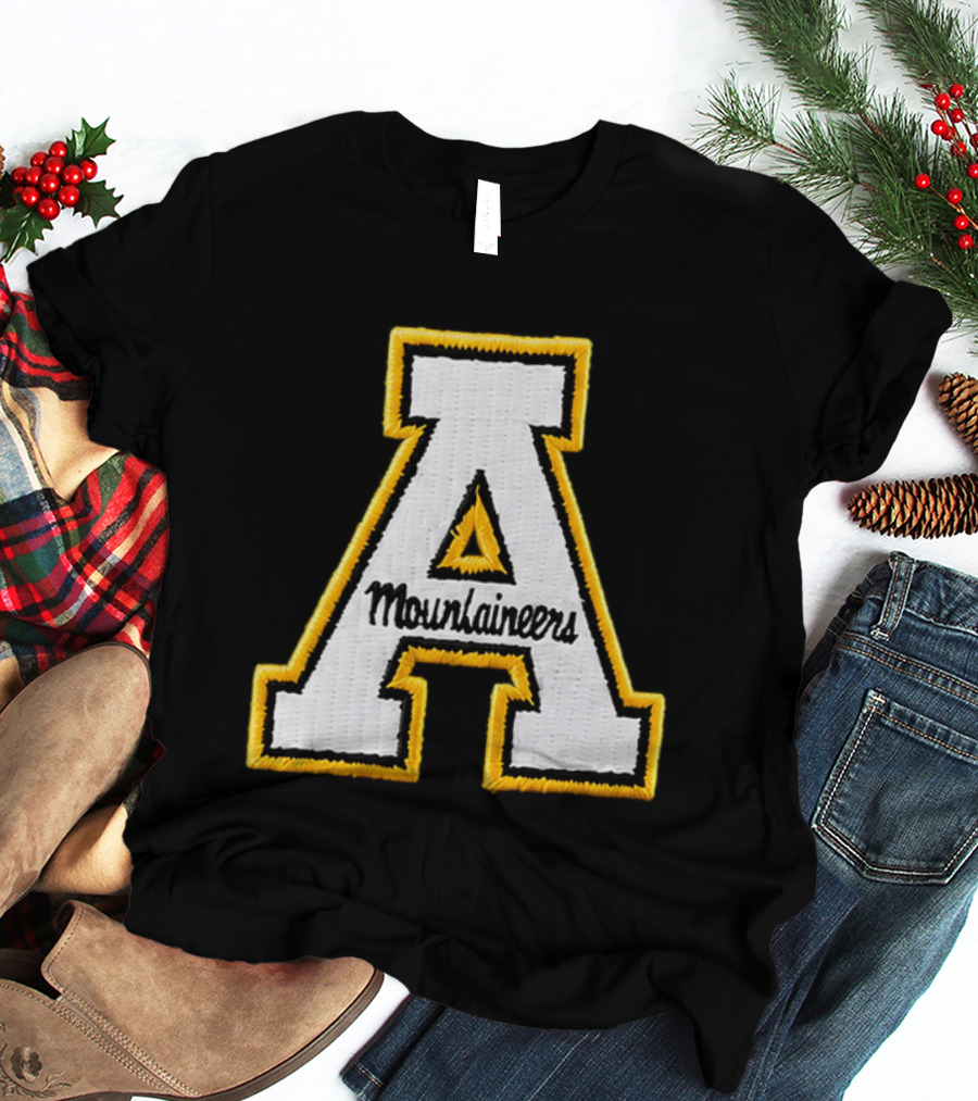 App State Mountaineers Trucker Hat Embroidered Patch 2026 Corduroy T-Shirt