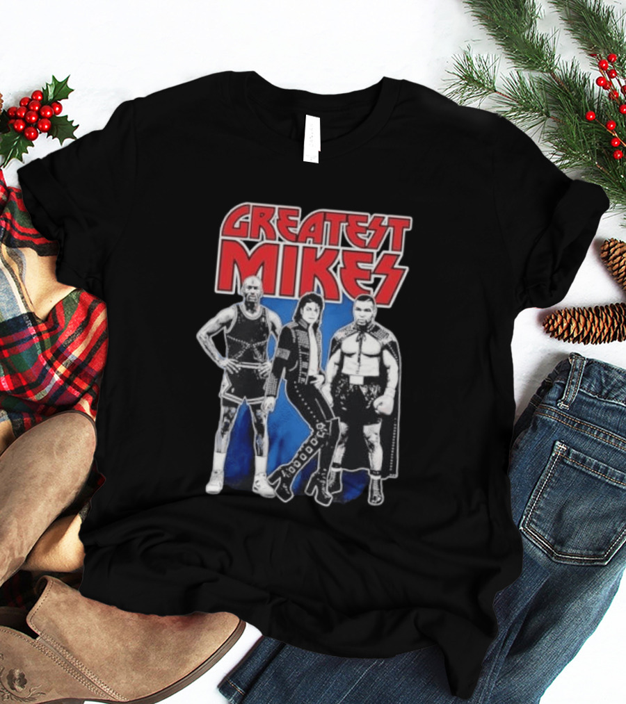 Greatest Mikes Jordan Jackson Tyson American Metal Legends T-Shirt