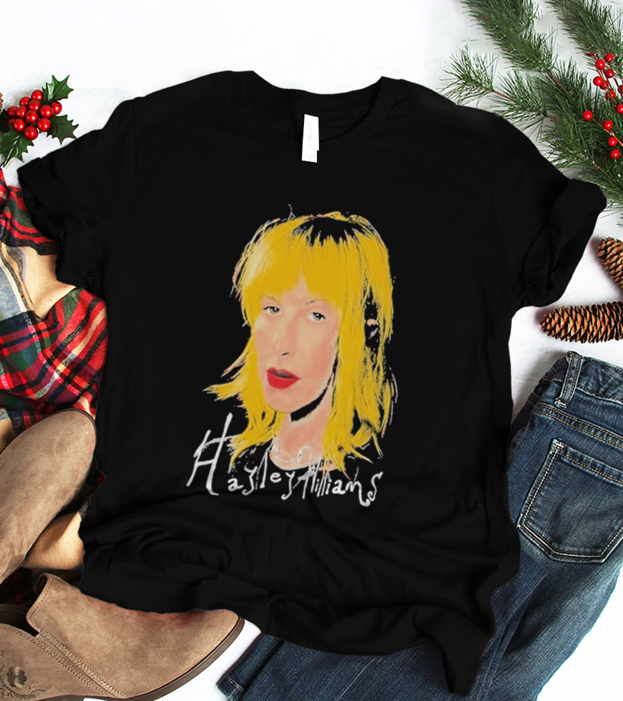 Hayley Williams 2026 Blonde Hair Red Lips T-Shirt