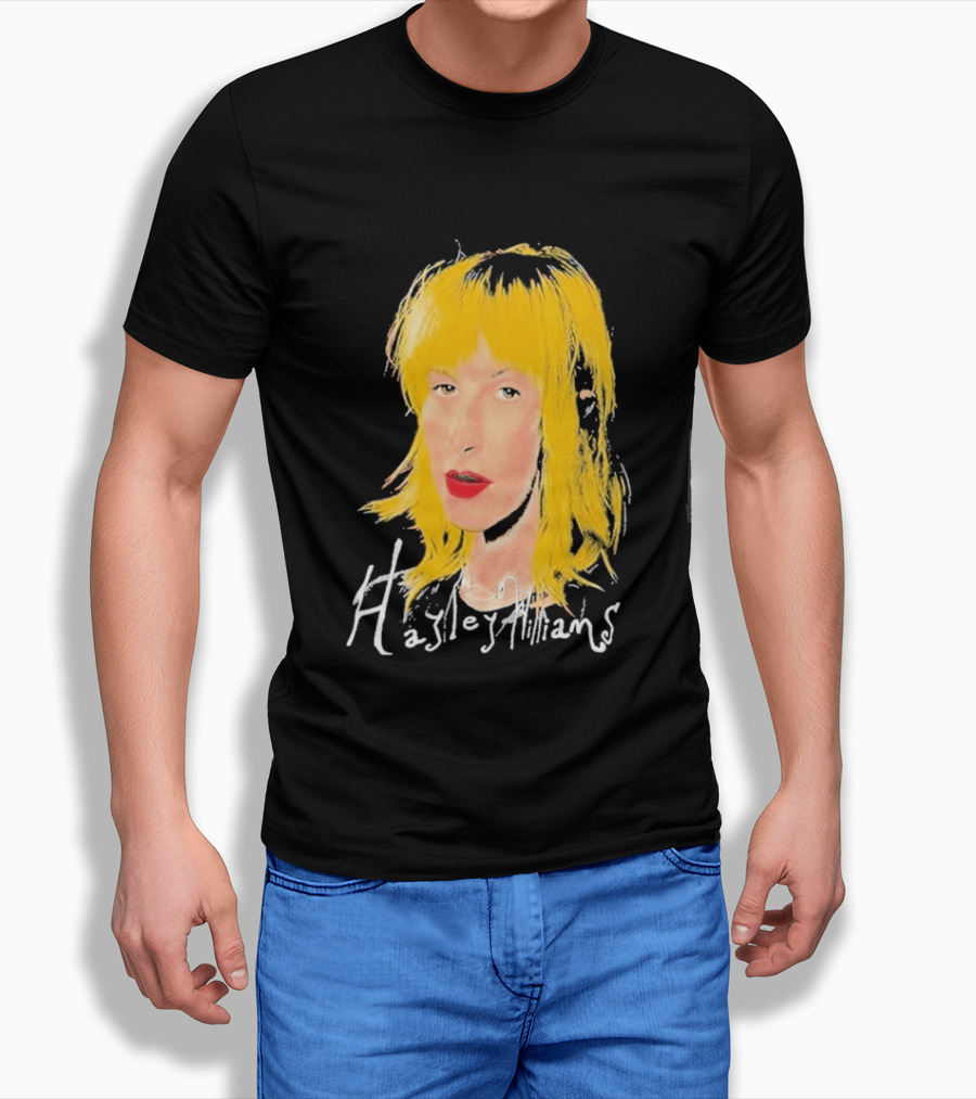 Hayley Williams 2026 Blonde Hair Red Lips T-Shirt