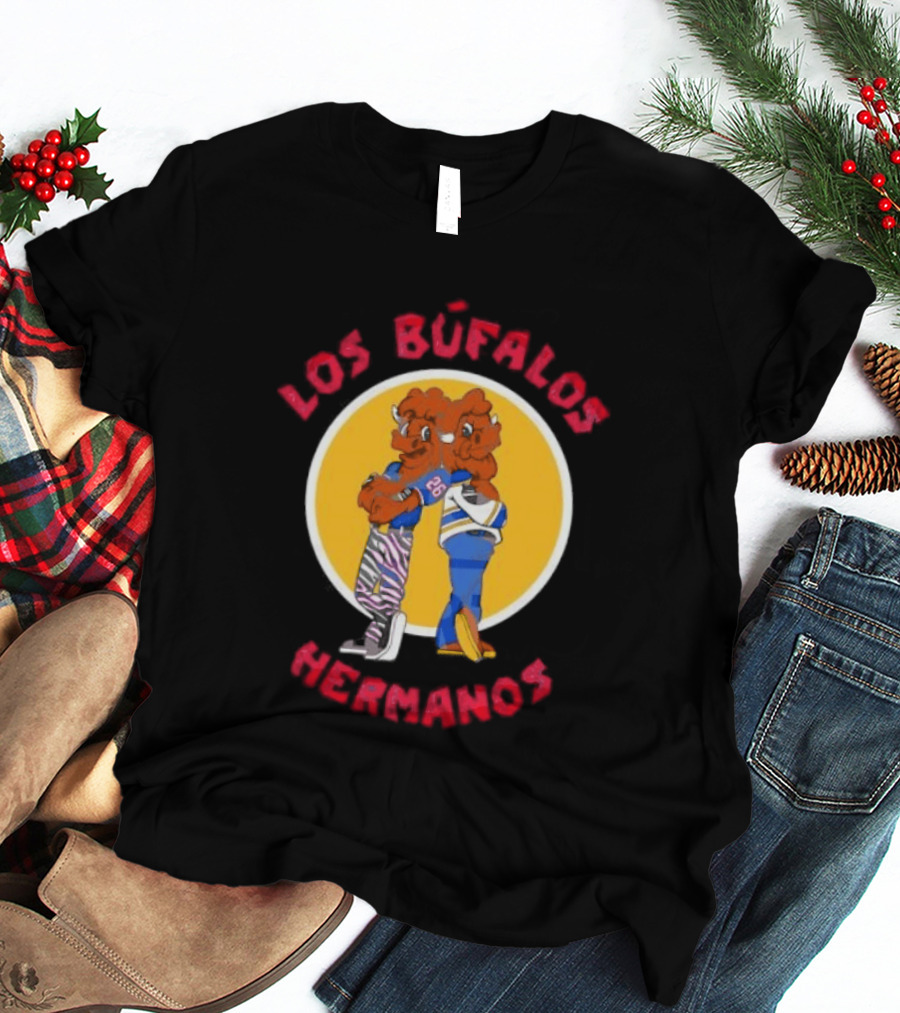 Los Búfalos Hermanos Buffalo Sports Team T-Shirt