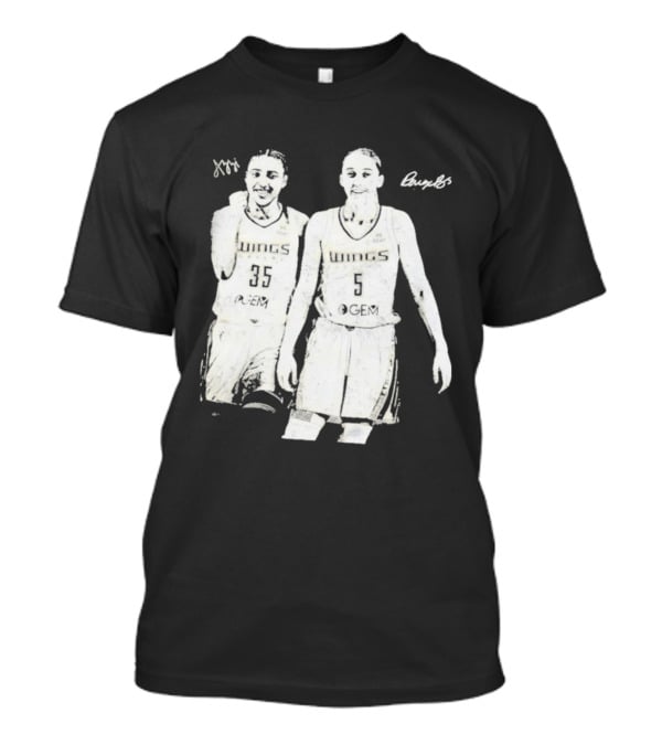 Azzi Fudd Paige Bueckers Basketball Number 35 5 WNBA T-Shirt