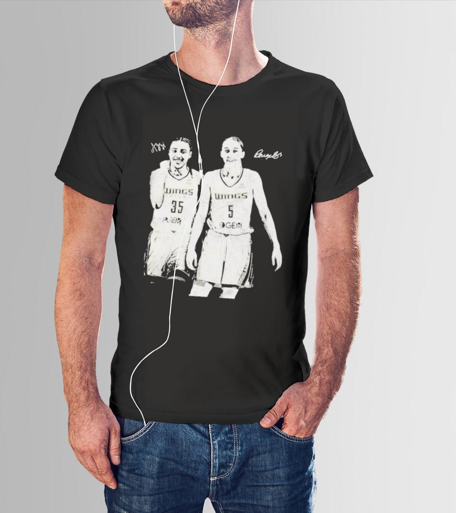 Azzi Fudd Paige Bueckers Basketball Number 35 5 WNBA T-Shirt