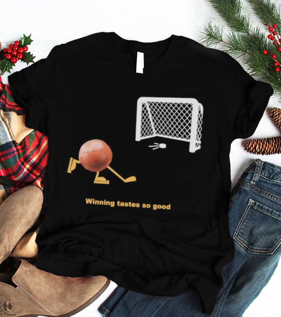 Buffalo Sabres Winning Tastes So Good Hockey Game Humor T-Shirt