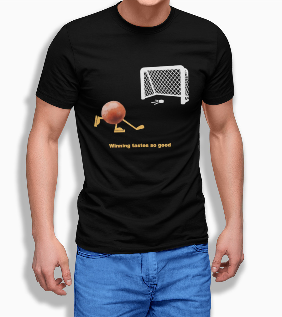 Buffalo Sabres Winning Tastes So Good Hockey Game Humor T-Shirt