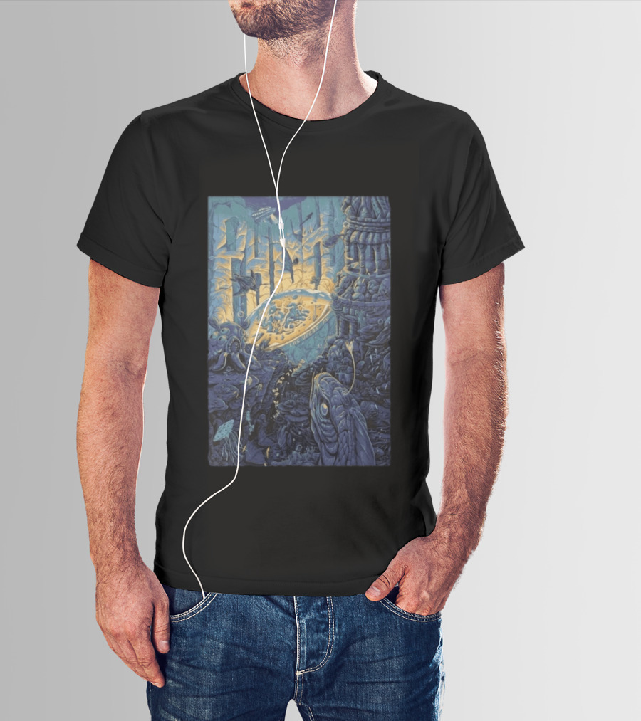 Phish 4 25 2026 Las Vegas NV Underwater Concert T-Shirt