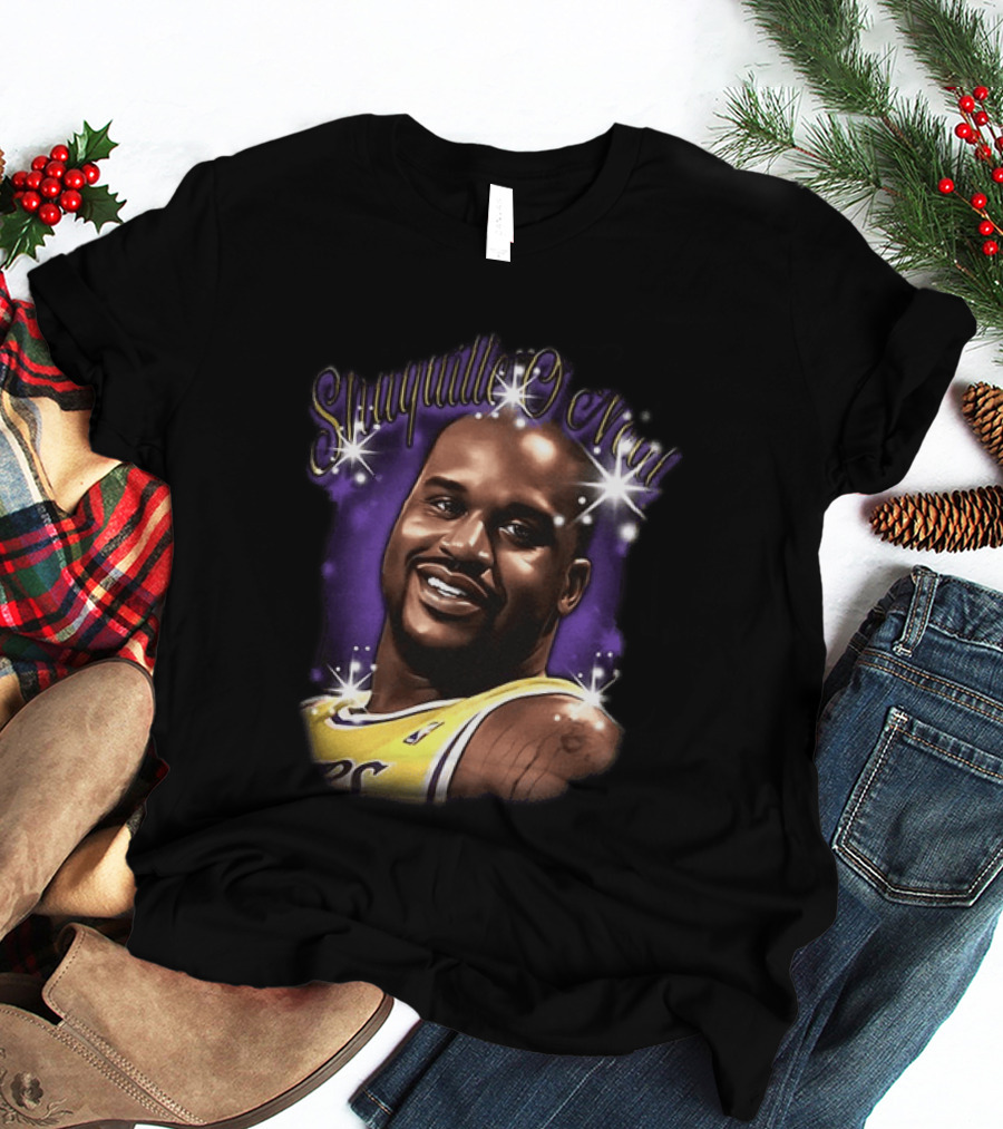 Shaquille O'Neal Los Angeles Lakers Number 34 Twinkle T-Shirt