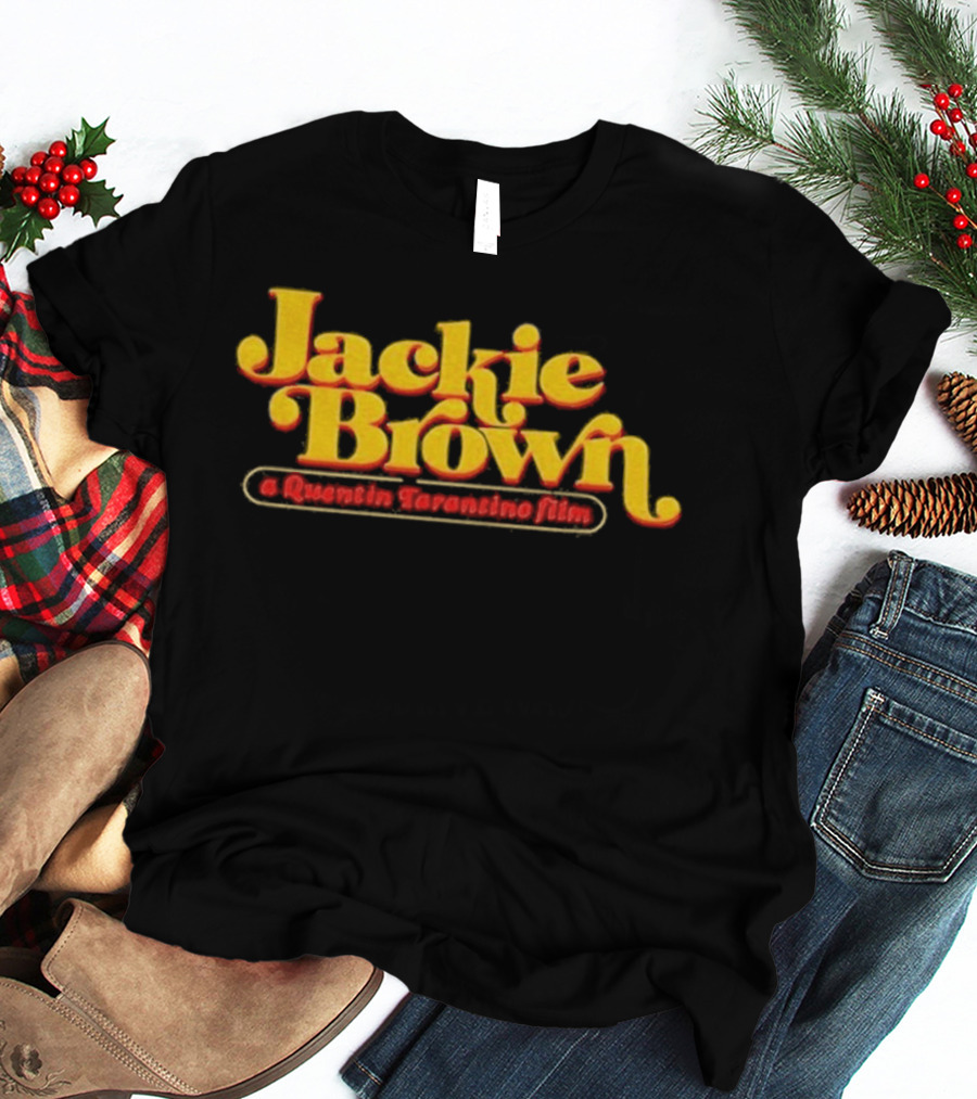 Jackie Brown Quentin Tarantino Film Title T-Shirt