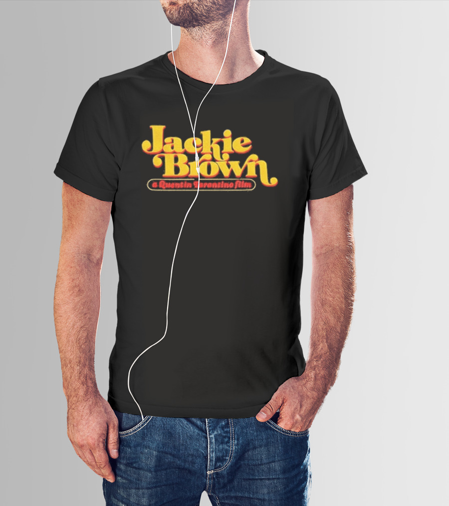 Jackie Brown Quentin Tarantino Film Title T-Shirt