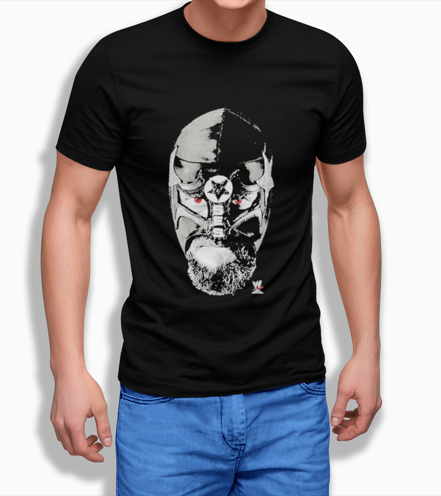 WWE CM Punk Mask Way Of Life Face Paint T-Shirt