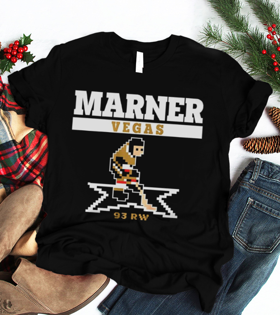 Mitch Marner Vegas Golden Knights NHL 93 RW 8 Bit Hockey T-Shirt