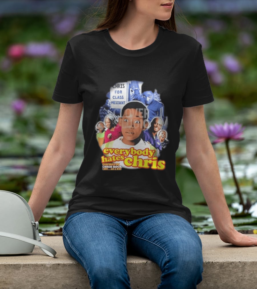 Everybody Hates Chris Inspired By Chris Rock Chris For Class President T-Shirt