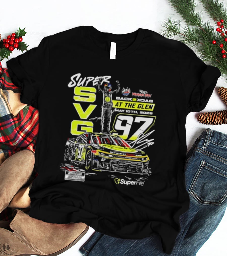 Super SVG 97 At The Glen NASCAR Cup Series Win By Shane Van Gisbergen T-Shirt