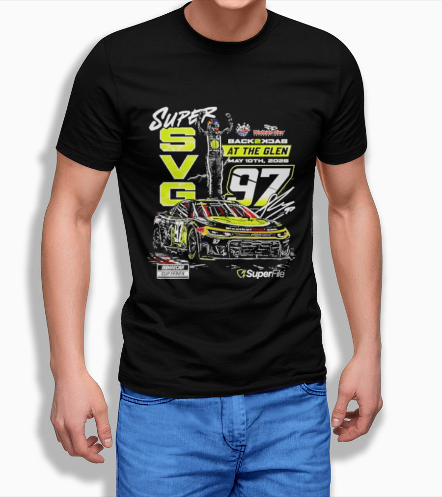 Super SVG 97 At The Glen NASCAR Cup Series Win By Shane Van Gisbergen T-Shirt