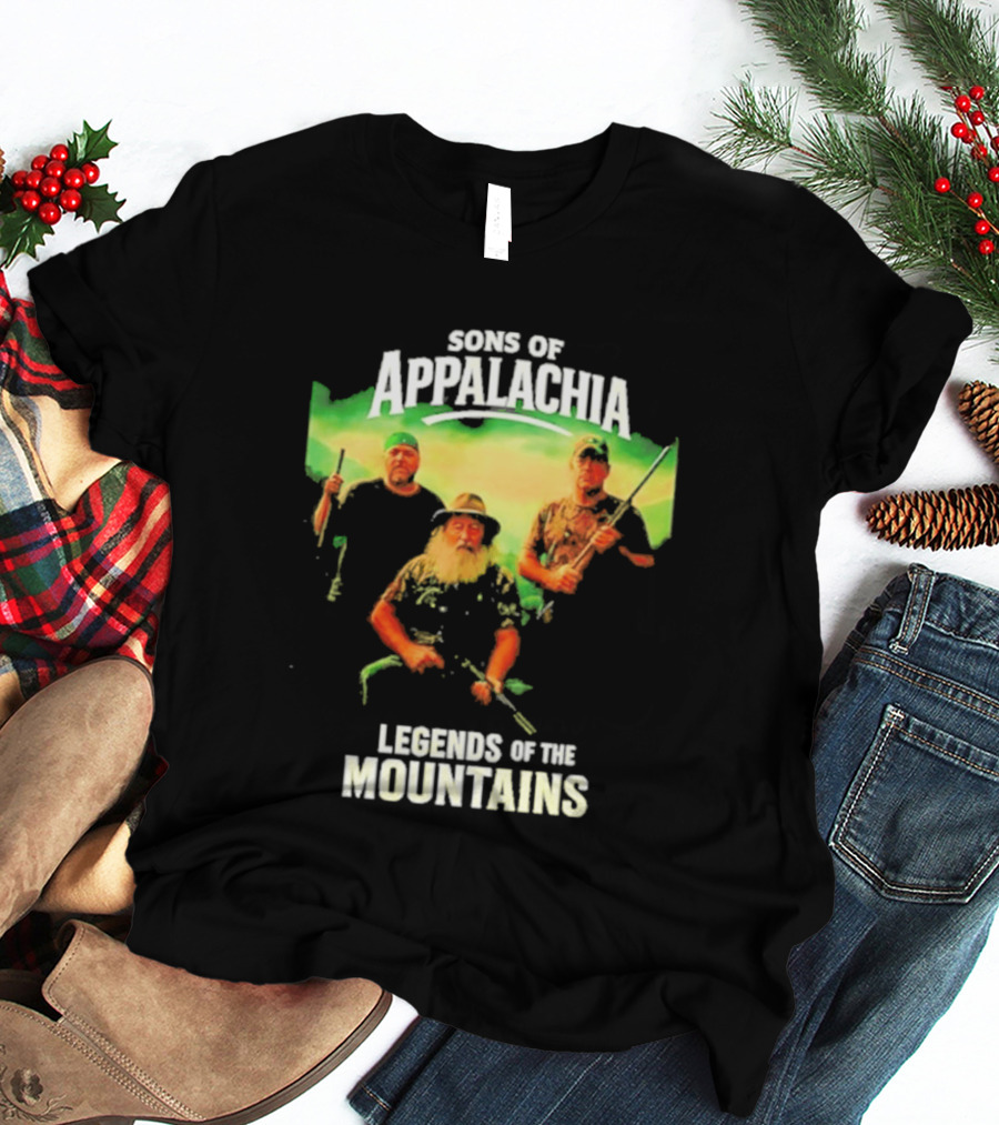 Sons Of Appalachia Legends Of The Mountains Rugged Wilderness Guardians T-Shirt