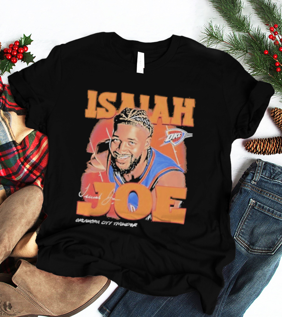 Isaiah Joe Oklahoma City Thunder Airbrush Signature T-Shirt