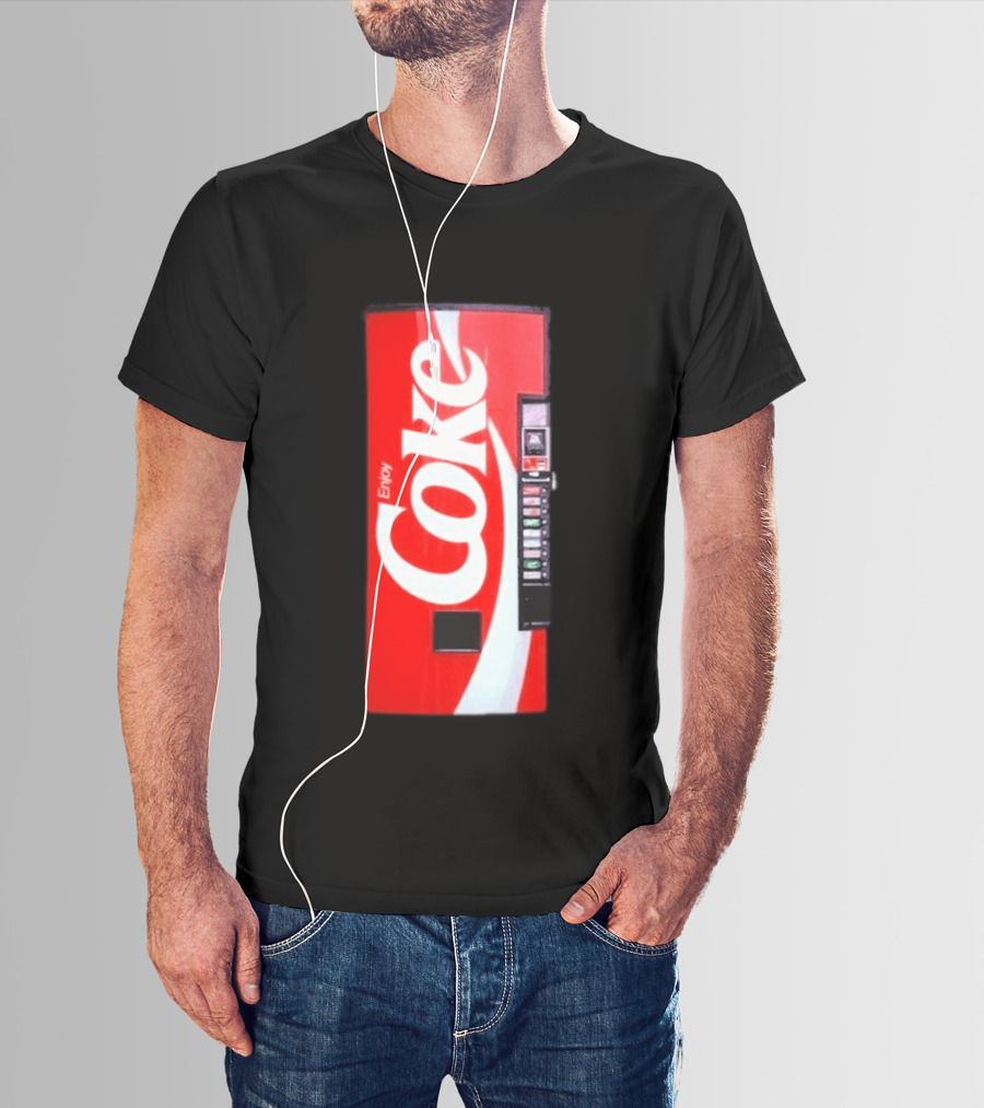Anti Social Social Club ASSC Coca Cola Enjoy Coke Vending T-Shirt