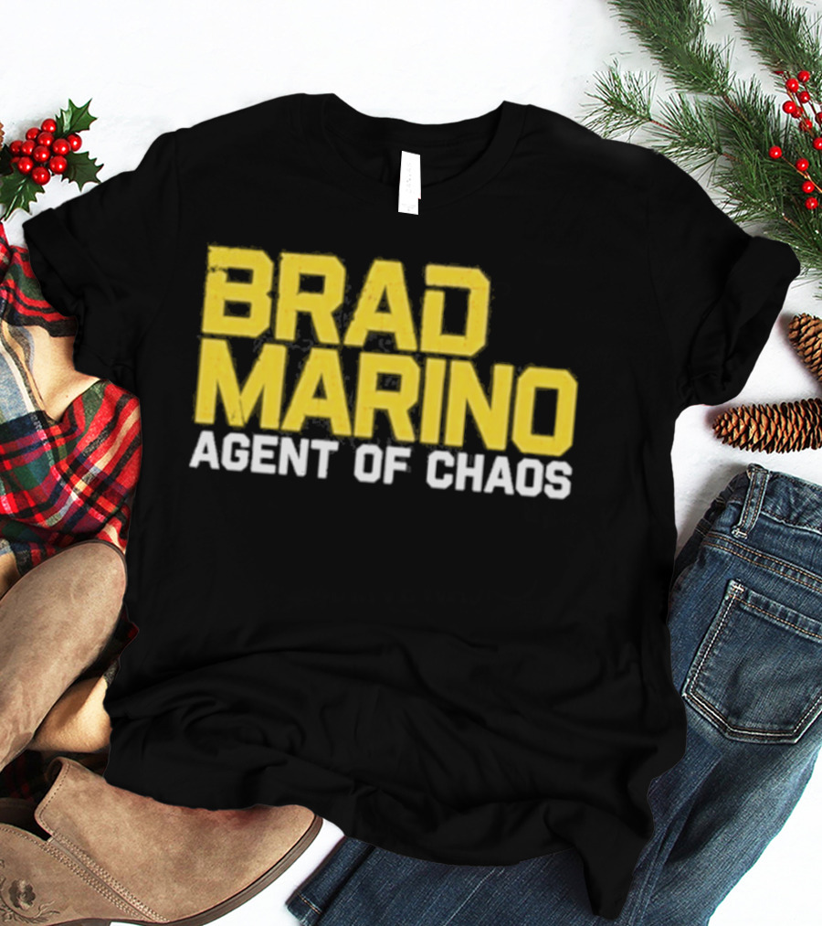 Brad Marino Agent Of Chaos Yellow T-Shirt