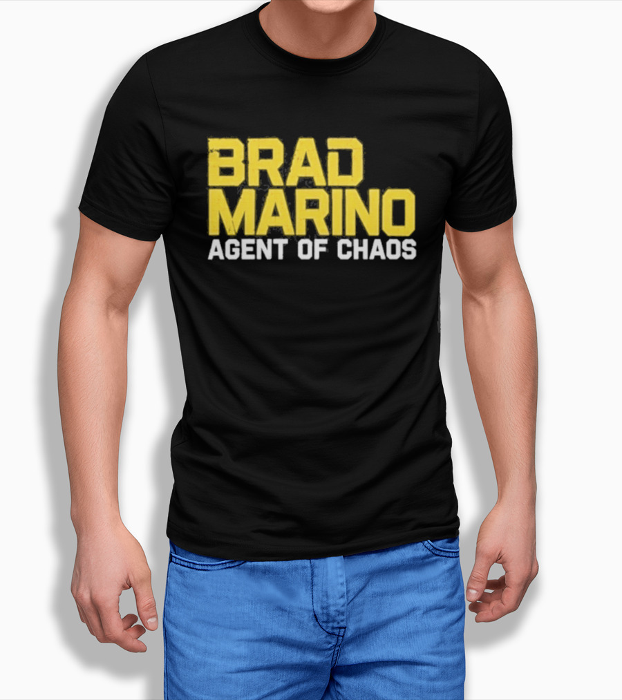 Brad Marino Agent Of Chaos Yellow T-Shirt
