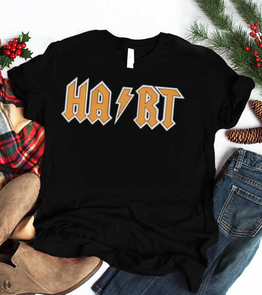 Carter Hart Vegas Golden Knights NHL Metal Rock T-Shirt