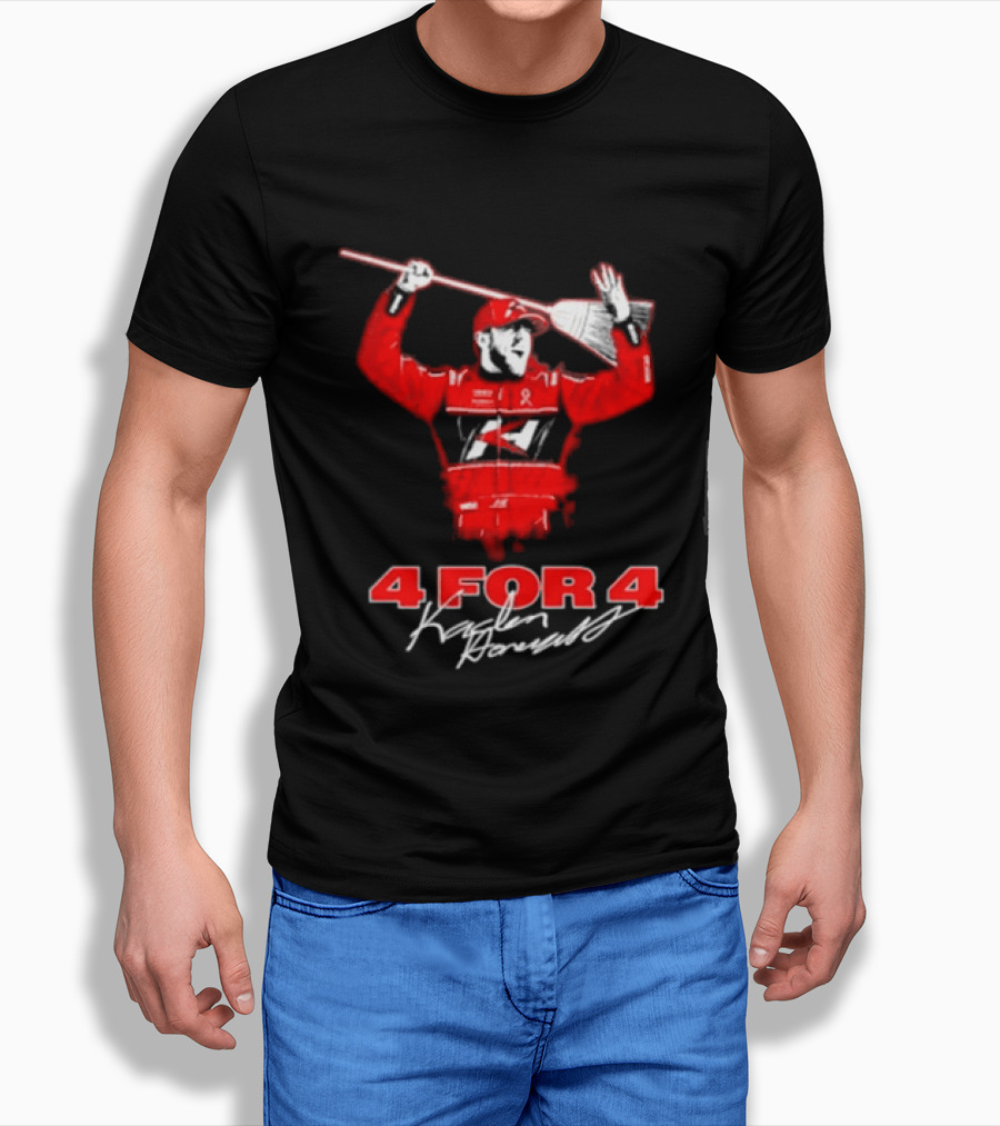 Kaden Honeycutt 4 For 4 NASCAR Craftsman Truck Series Weekend Sweep T-Shirt