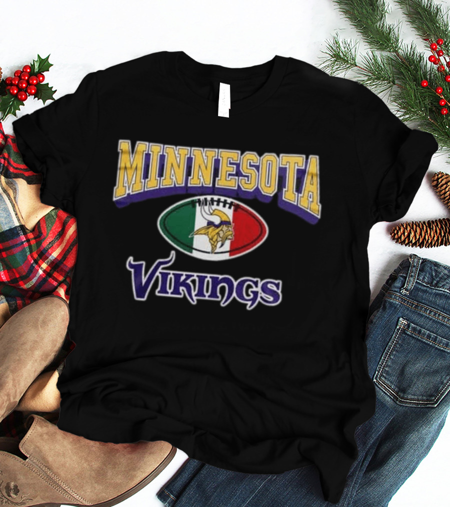 Minnesota Vikings 2026 Mexico City Game NFL Team T-Shirt