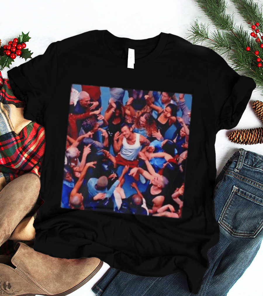 HS Dance No More 2026 Album Energetic Crowd Scene T-Shirt