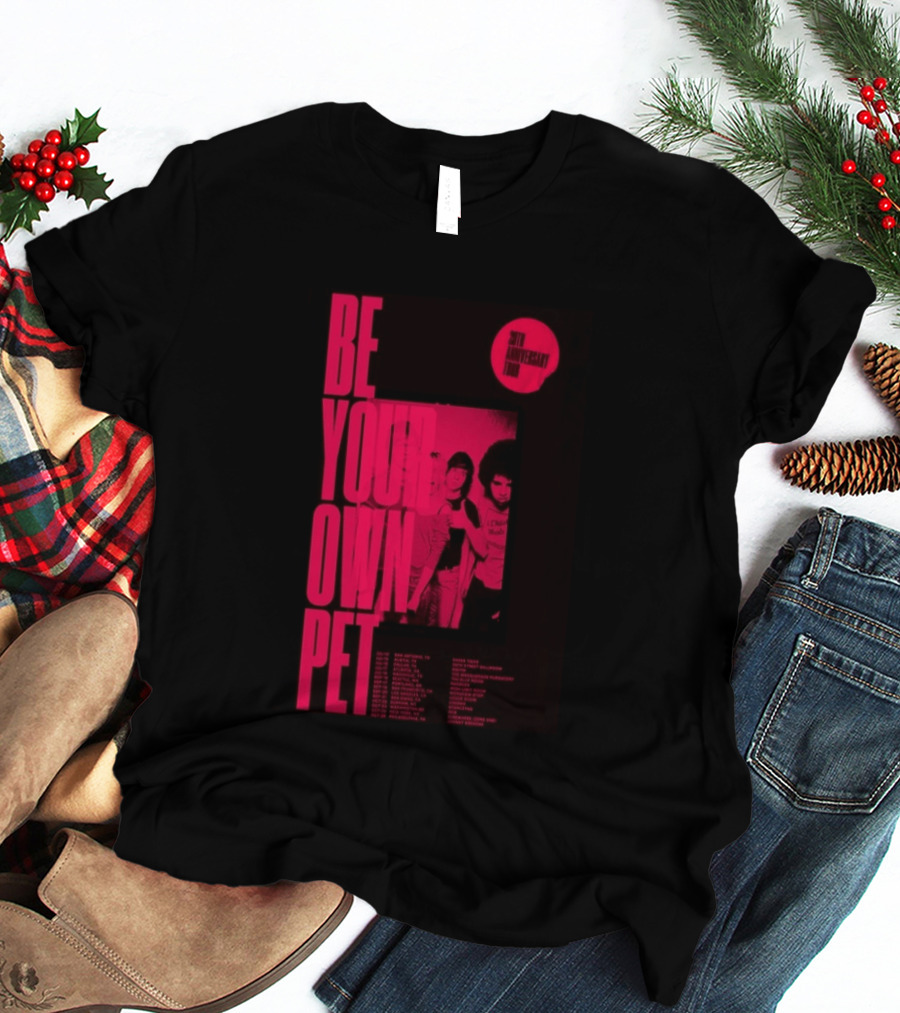 Be Your Own Pet 20th Anniversary Tour 2026 T-Shirt