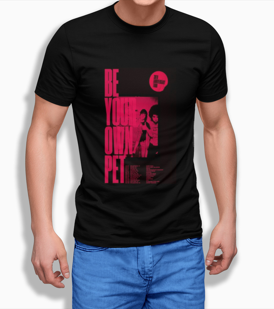Be Your Own Pet 20th Anniversary Tour 2026 T-Shirt